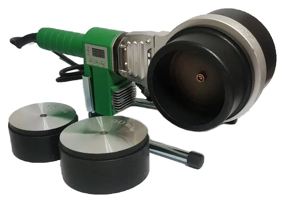 เครื่องเชื่อม PPR D75-110 ใส่หัวเชื่อมขนาดใหญ่ พร้อมหัวเชื่อมสำรอง